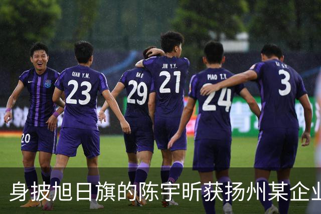 身披旭日旗的陈宇昕获扬州某企业支持，汤家凤发文怒批：必须严惩，露头就打