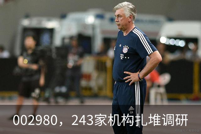 002980，243家机构扎堆调研